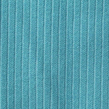 Polyester Viscose Stretch Rib Knit Fabric, 336 gsm, 164 cm — Blue — texture