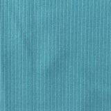 Polyester Viscose Stretch Rib Knit Fabric, 336 gsm, 164 cm — Blue
