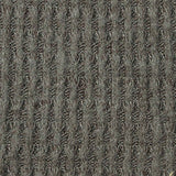 Viscose Polyester Stretch Waffle Knit Fabric, 191 gsm, 186 cm — Grey — texture