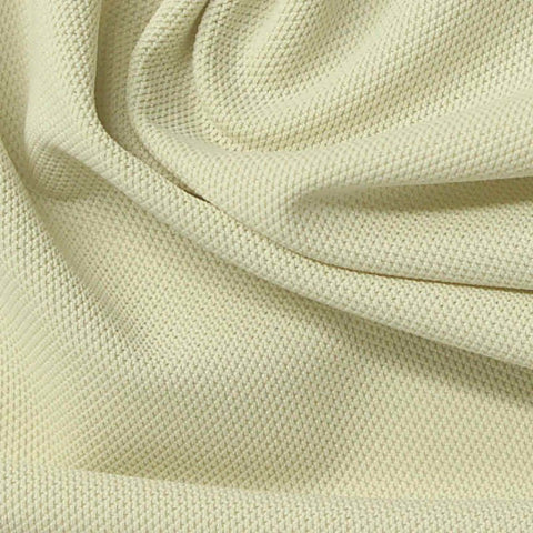 Nylon Stretch Piqué Knit Fabric, 170 gsm, 165 cm — Khaki