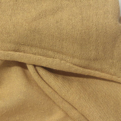 100% Cotton Jersey Knit Fabric, 142 gsm, 150 cm — Khaki