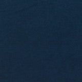 Polyester Viscose Stretch French Terry Fabric, 250 gsm, 165 cm — Navy