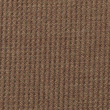 Brown Heathered-Marl Waffle Knit, Poly-Viscose — texture