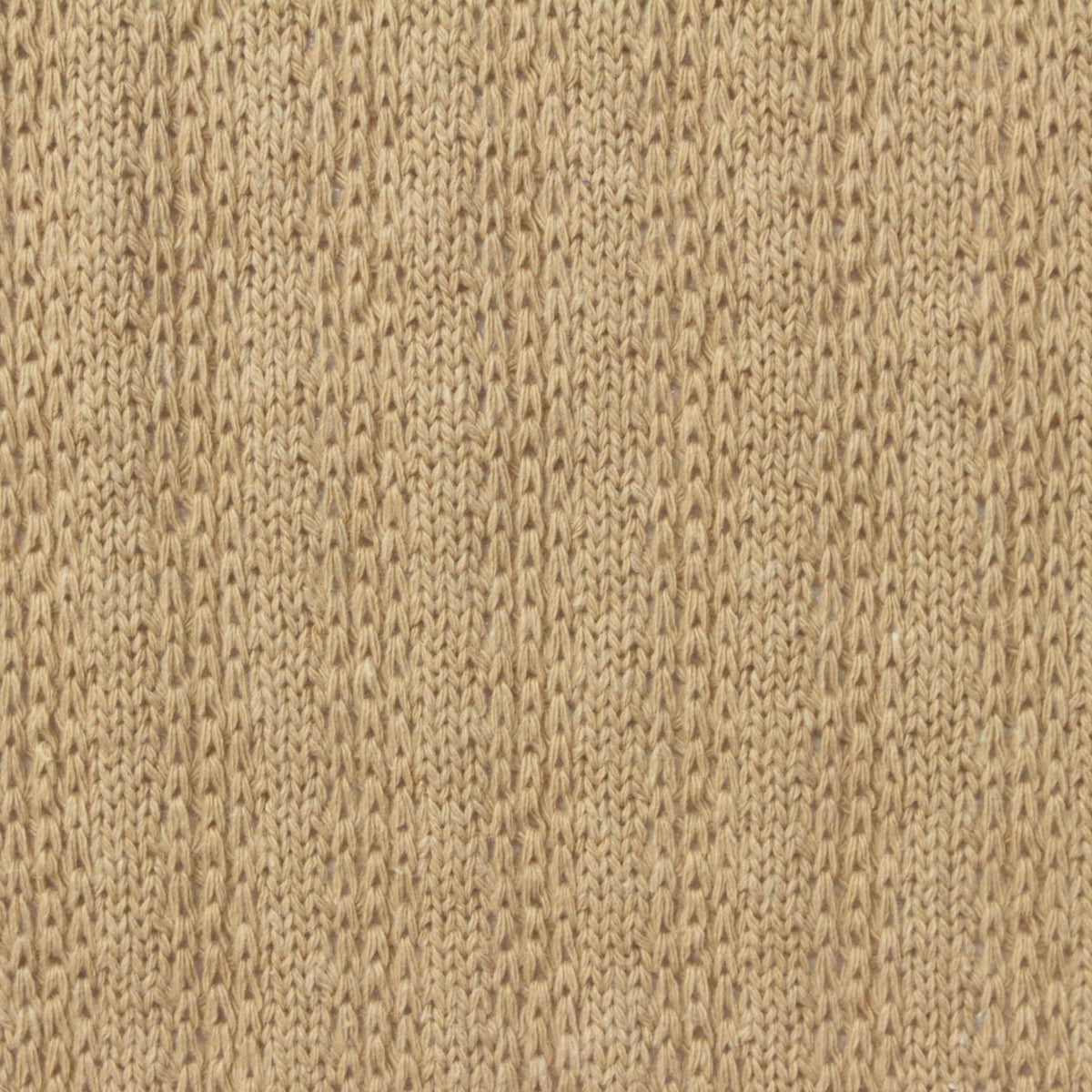 Jacquard Polyester Cotton Rib Knit Fabric, 324 gsm, 185 cm — Khaki