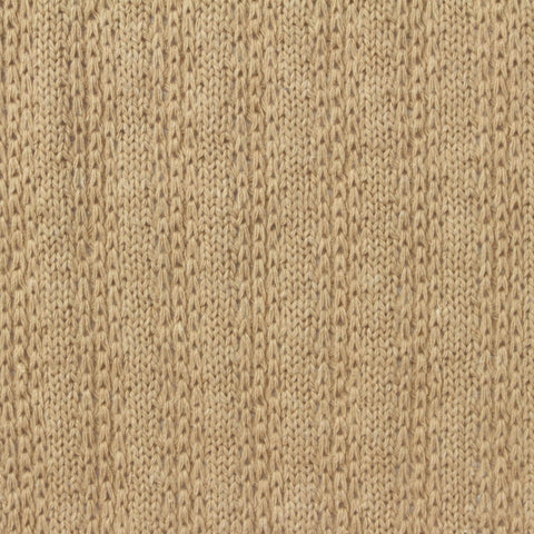 Jacquard Polyester Cotton Rib Knit Fabric, 324 gsm, 185 cm — Khaki