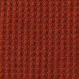 Brushed Polyester Viscose Stretch Waffle Knit Fabric, 273 gsm, 176 cm — Orange — texture