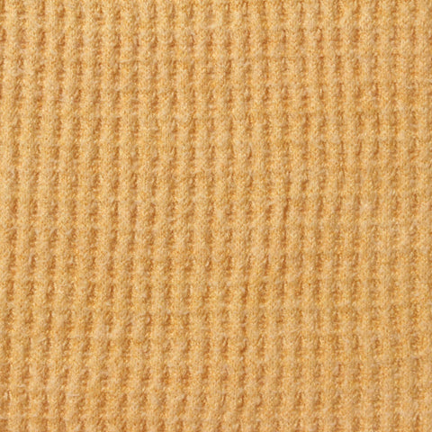 Viscose Polyester Blend Waffle Knit Fabric, 248 gsm, 160 cm — Khaki
