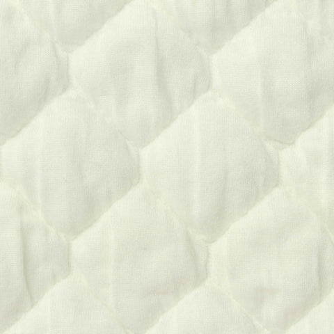 Cream Diamond Jacquard, Poly-Viscose, 385 gsm