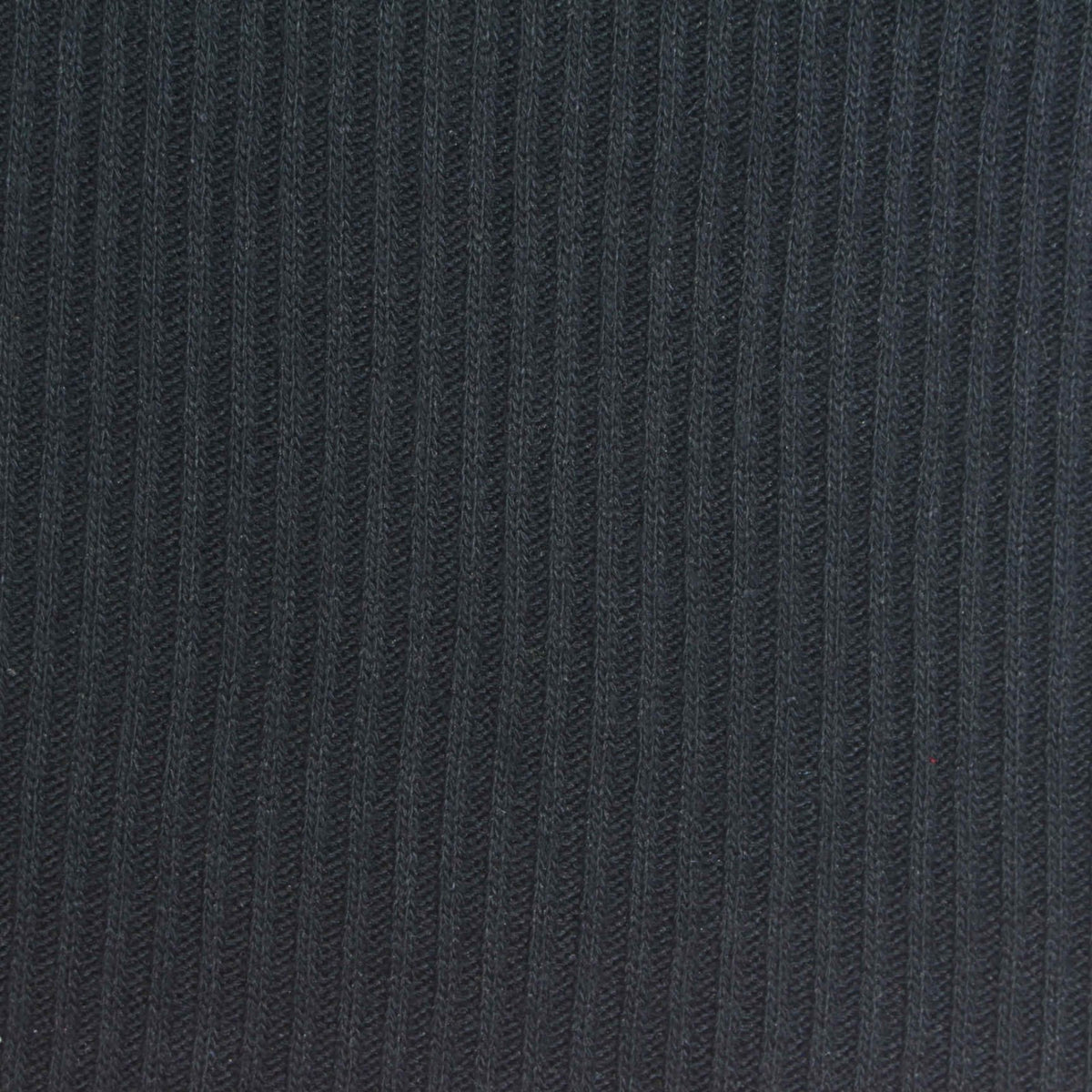 Brushed Viscose Polyester Stretch Rib Knit Fabric, 240 gsm, 150 cm — Navy