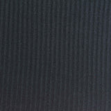 Brushed Viscose Polyester Stretch Rib Knit Fabric, 240 gsm, 150 cm — Navy