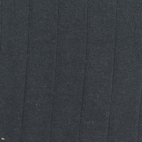 100% Cotton Rib Knit Fabric, 240 gsm, 175 cm — Grey