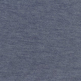 Dark Blue Geometric Piqué Knit, Poly-Cotton