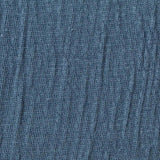 Cotton Polyester Stretch Crepe Fabric, 190 gsm, 160 cm — Blue — texture