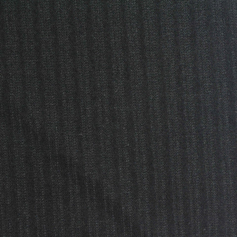 Polyester Viscose Stretch Rib Knit Fabric, 280 gsm, 175 cm — Grey
