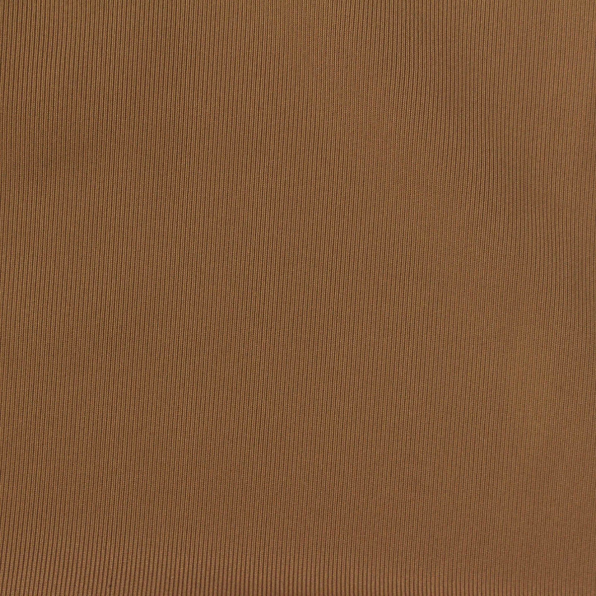 Warm Brown Ribbed Rib Knit, Polyester