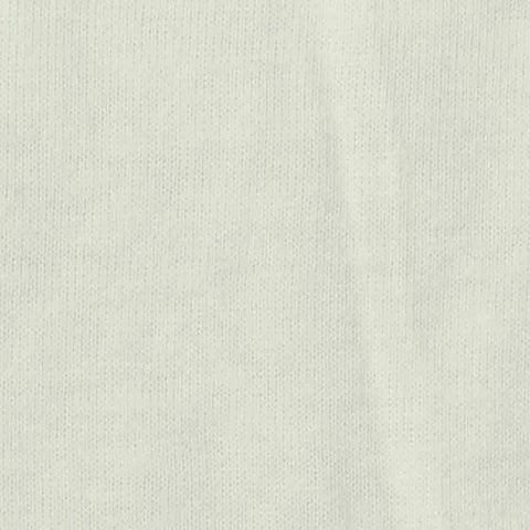 Cotton Polyester Jersey Knit Fabric, 130 gsm, 155 cm — White