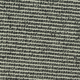 Black Horizontal-Stripe Bouclé, Poly-Viscose