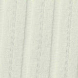 Cream Tone-on-Tone Rib Knit, Poly-Cotton — texture