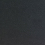 Cotton Stretch French Terry Fabric, 290 gsm, 170 cm — Black