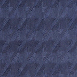 Dark Blue Houndstooth Jacquard, Nylon-Spandex — texture