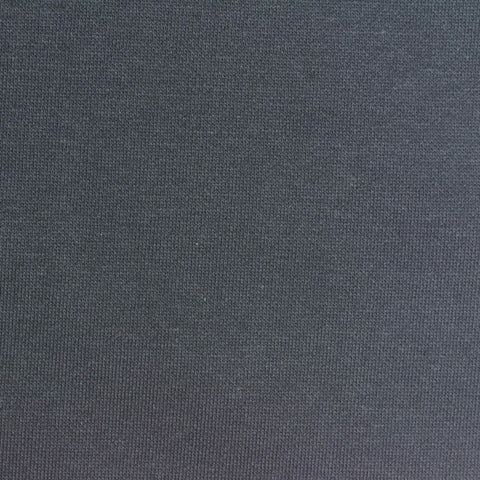 Polyester Cotton Stretch Fleece Fabric, 340 gsm, 188 cm — Navy