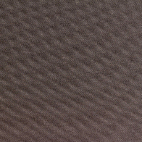 Polyester Cotton Stretch Fleece Fabric, 340 gsm, 188 cm — Brown