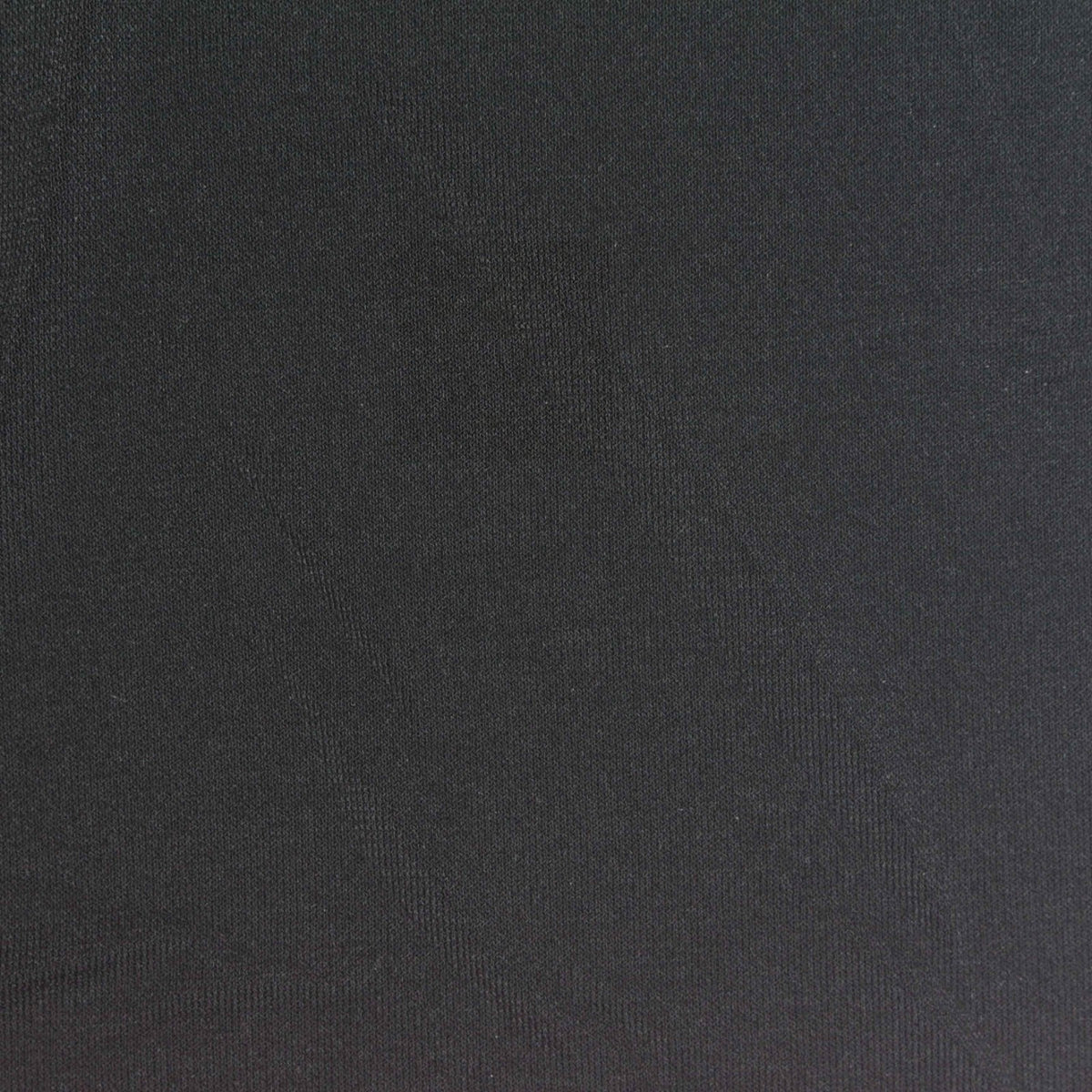 Polyester Stretch Linen-Look Fabric, 200 gsm, 170 cm — Black