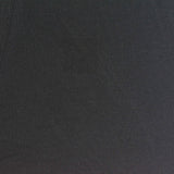 Polyester Stretch Linen-Look Fabric, 200 gsm, 170 cm — Black