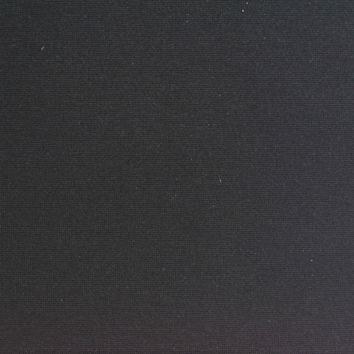 Viscose Nylon Stretch Ponte Knit Fabric, 340 gsm, 160 cm — Black