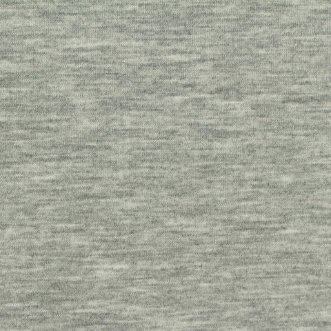 Grey Marl Scuba Knit, Poly-Viscose, 350 gsm