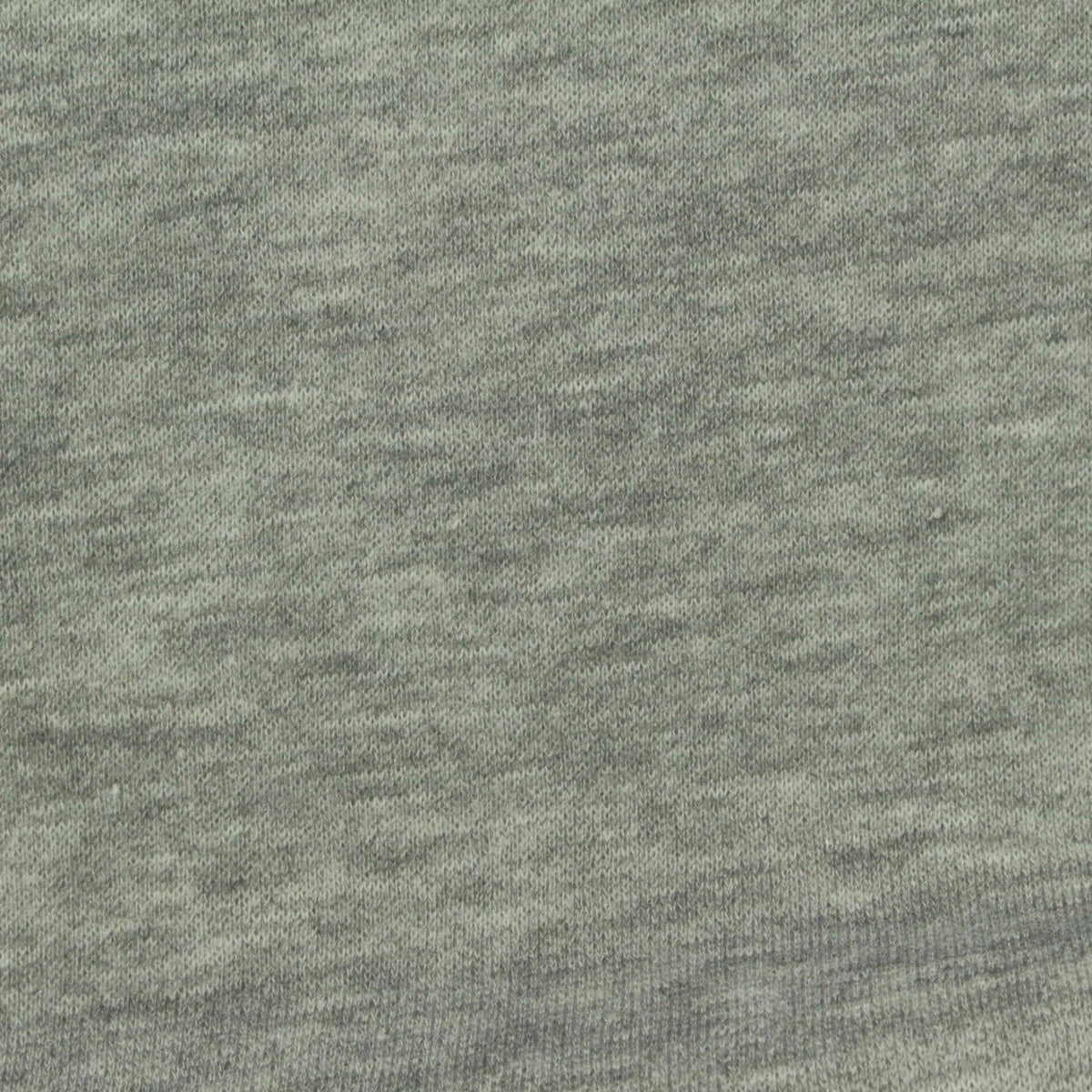 Grey Marl French Terry, Poly-Cotton, 280 gsm