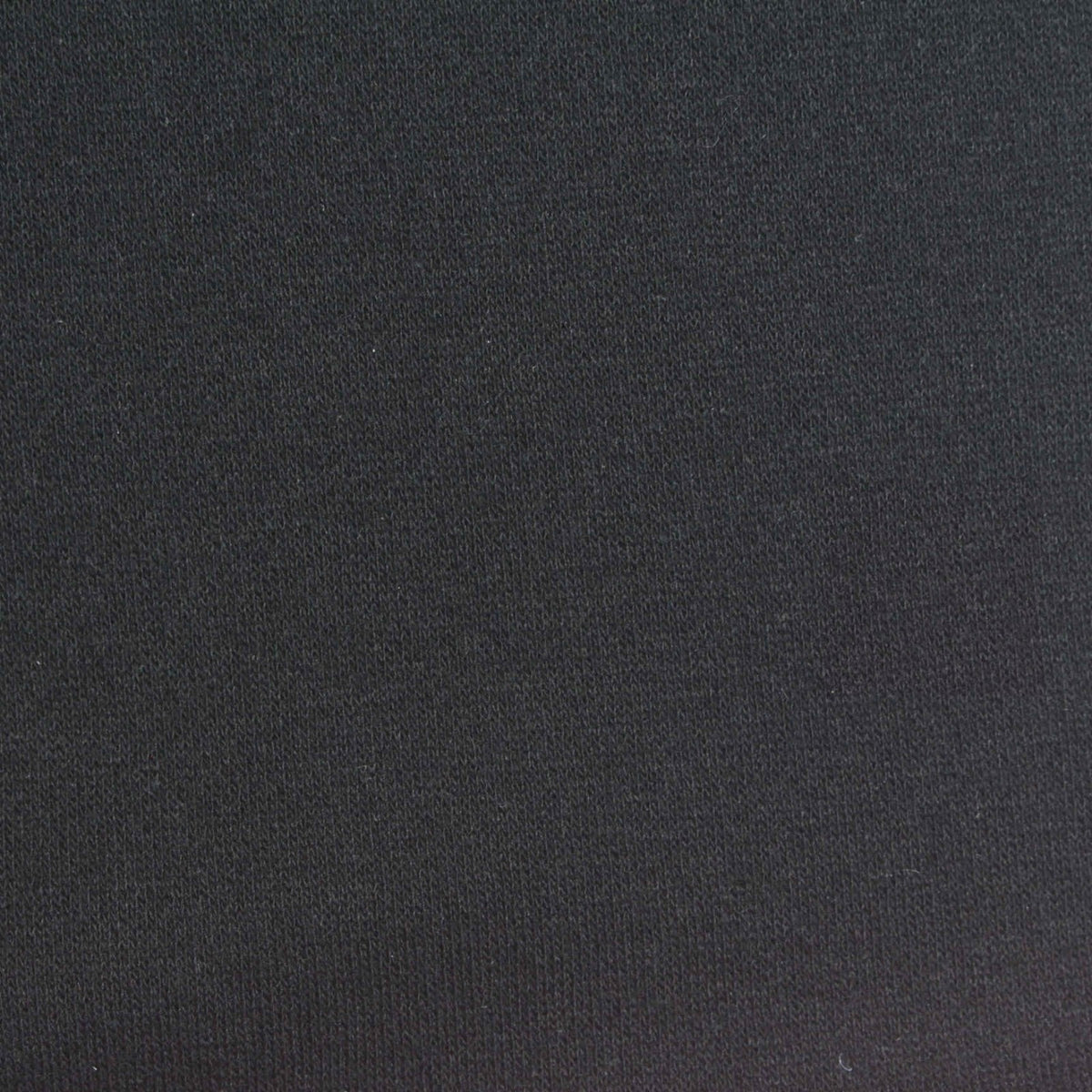 Cotton Polyester Jersey Knit Fabric, 265 gsm, 175 cm — Black