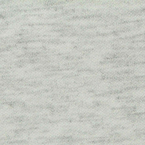 Heather Polyester Viscose Stretch Scuba Knit Fabric, 350 gsm, 160 cm — Grey