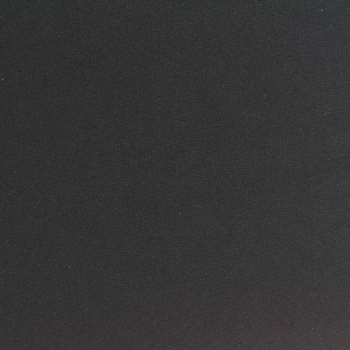 Viscose Nylon Stretch Ponte Knit Fabric, 350 gsm, 150 cm — Black, ref EF-278921