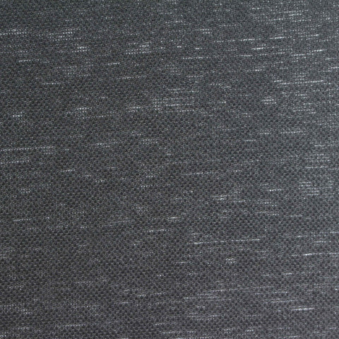 Dark Grey Marl Piqué Knit, Linen-Poly