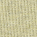 Polyester Cotton Stretch Waffle Knit Fabric, 306 gsm, 165 cm — Yellow — texture