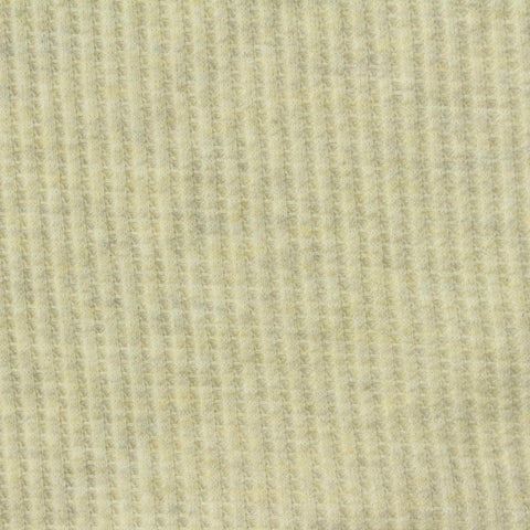 Polyester Cotton Stretch Waffle Knit Fabric, 306 gsm, 165 cm — Yellow