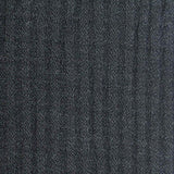 Jacquard Rib Knit Fabric, 234 gsm, 160 cm — Navy — texture
