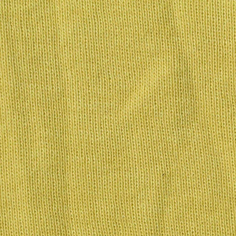Cotton Polyester Rib Knit Fabric, 184 gsm, 184 cm — Yellow