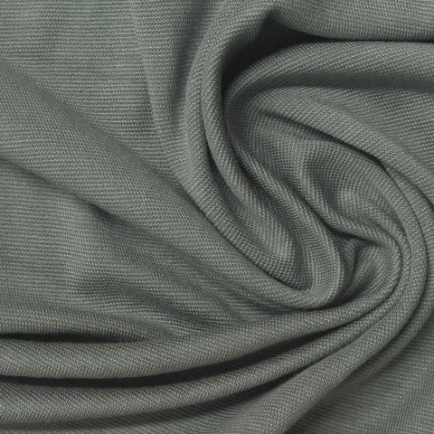 Modal Stretch Rib Knit Fabric, 255 gsm, 160 cm — Green