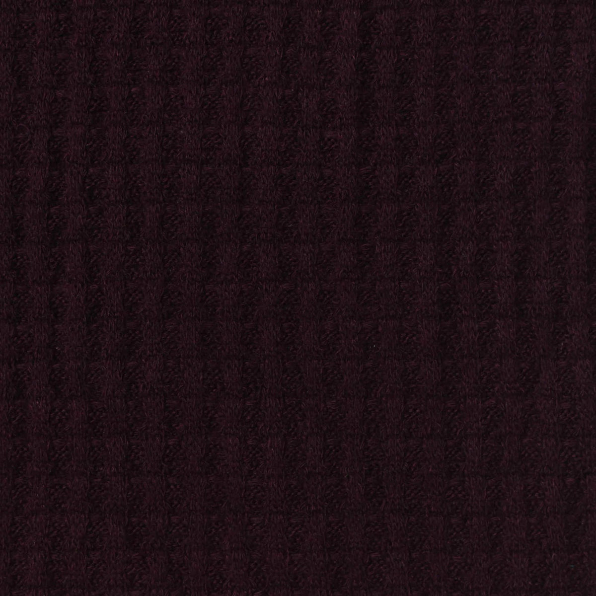 Jacquard Viscose Polyester Stretch Waffle Knit Fabric, 225 gsm, 180 cm — Red