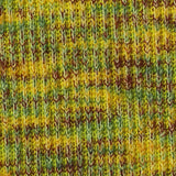 Yellow Marl Rib Knit, Polyester — texture