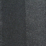 Dark Grey Vertical-Stripe Interlock Knit, Polyester — texture