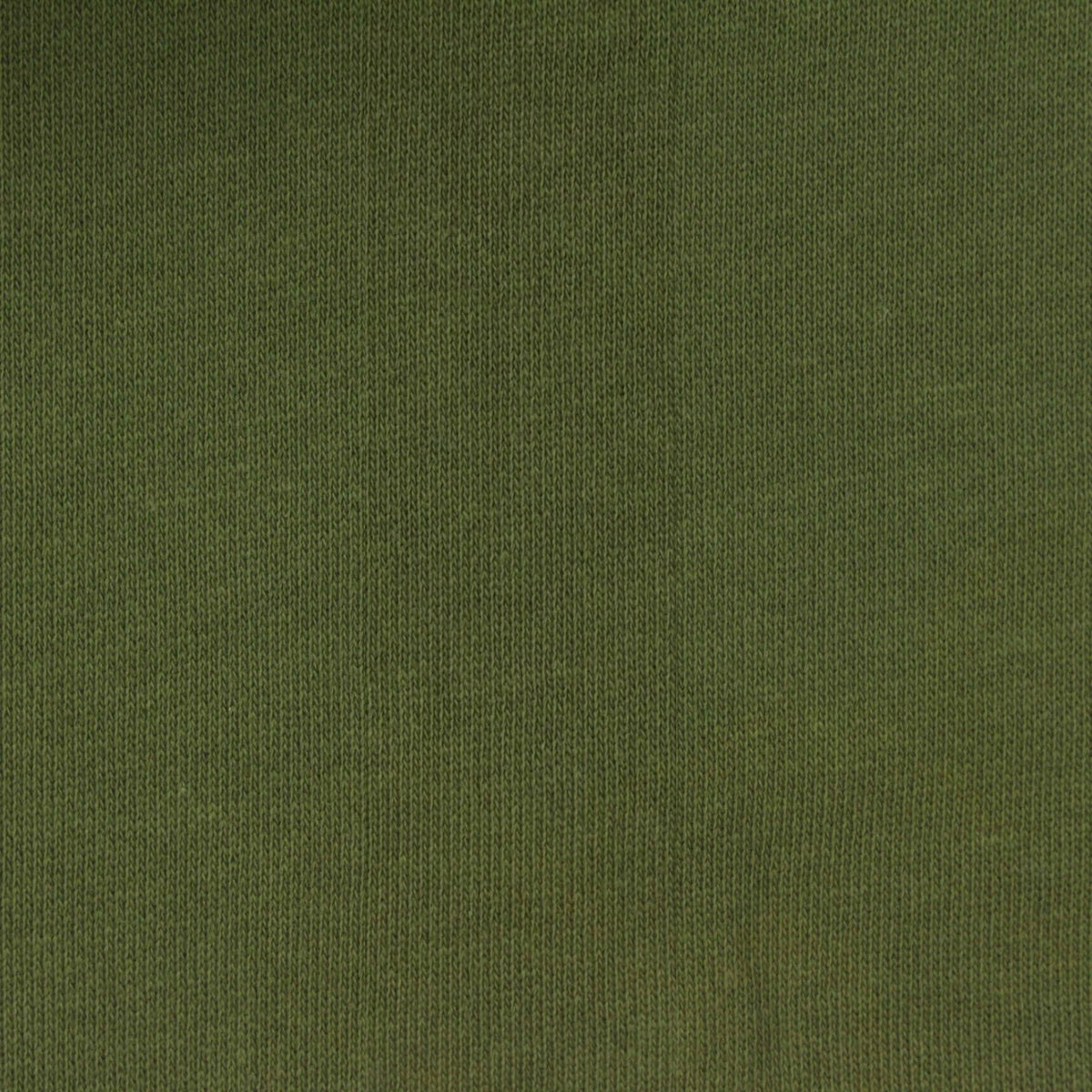 100% Cotton French Terry Fabric, 316 gsm, 194 cm — Green