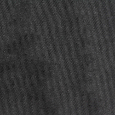 Brushed Cotton Polyester French Terry Fabric, 398 gsm, 190 cm — Grey