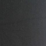 Polyester Viscose Stretch Rib Knit Fabric, 253 gsm, 182 cm — Black