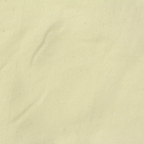 Cotton Stretch Rib Knit Fabric, 380 gsm, 176 cm — Yellow