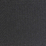 Jacquard Polyester Stretch Interlock Knit Fabric, 263 gsm, 176 cm — Black — texture