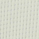 100% Polyester Rib Knit Fabric, 264 gsm, 174 cm — White — texture