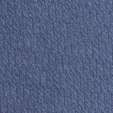 Blue Tone-on-Tone Interlock Knit, Polyester — texture